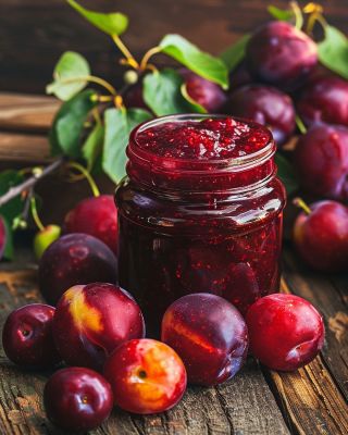 🍯 Recept na nektarínkový džem s kokosovým cukrom a ibištekom 🌺 Jeseň = čas zavárania 🍂 Sladké nektarínky sa krásne prepoja...